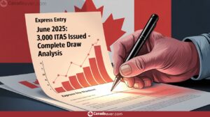 5 Express Entry June 2025 3000 ITAs Issued Complete Draw Analysis