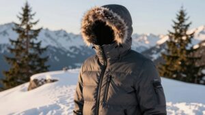 best down jacket with hood