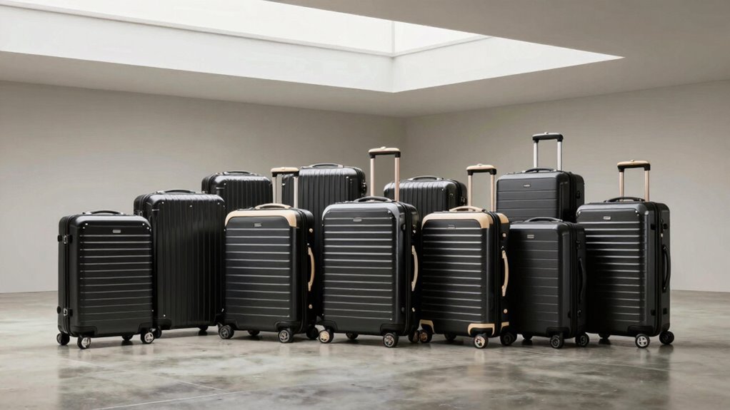 carry on and checked luggage sets