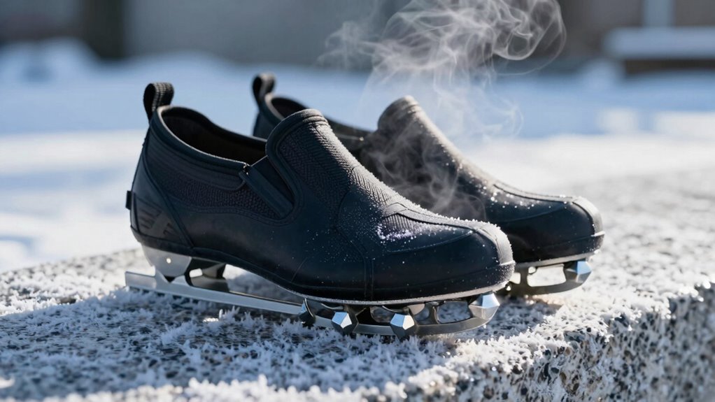 slip on ice cleats for winter safety