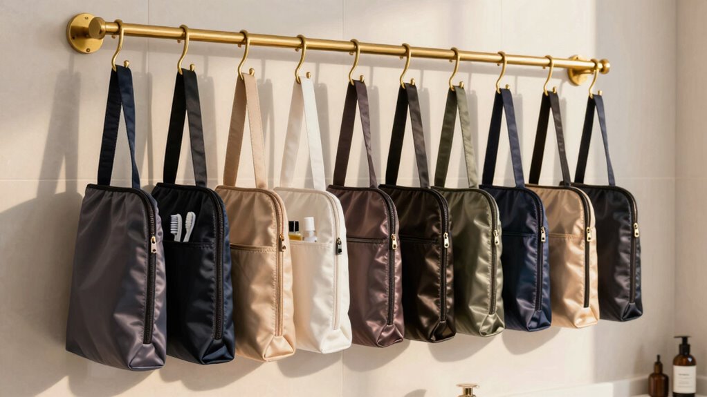 toiletry bags with hooks guide