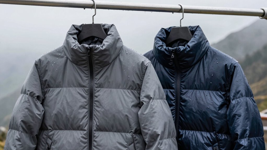 two best water resistant down jackets